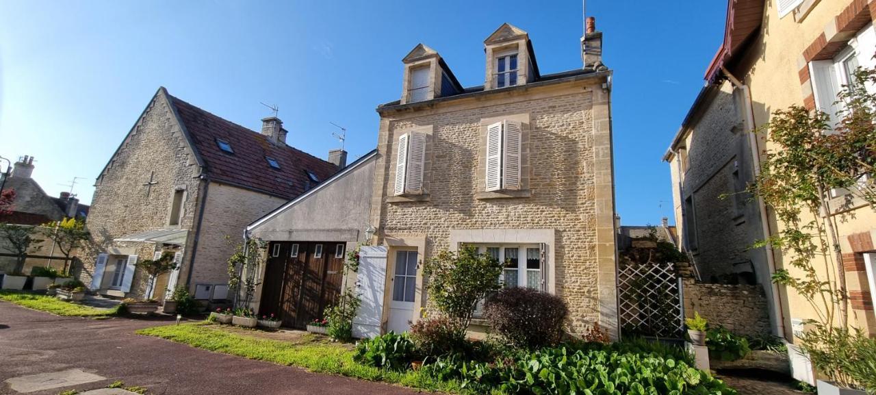 Maison De Vacances Bord De Mer Normandie Plage Du Debarquement Proche Caen Bernieres-sur-Mer Bagian luar foto